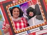 Image showing Dame Coleen and Daisy the Cow from the torch theatre at the pembrokeshire county show